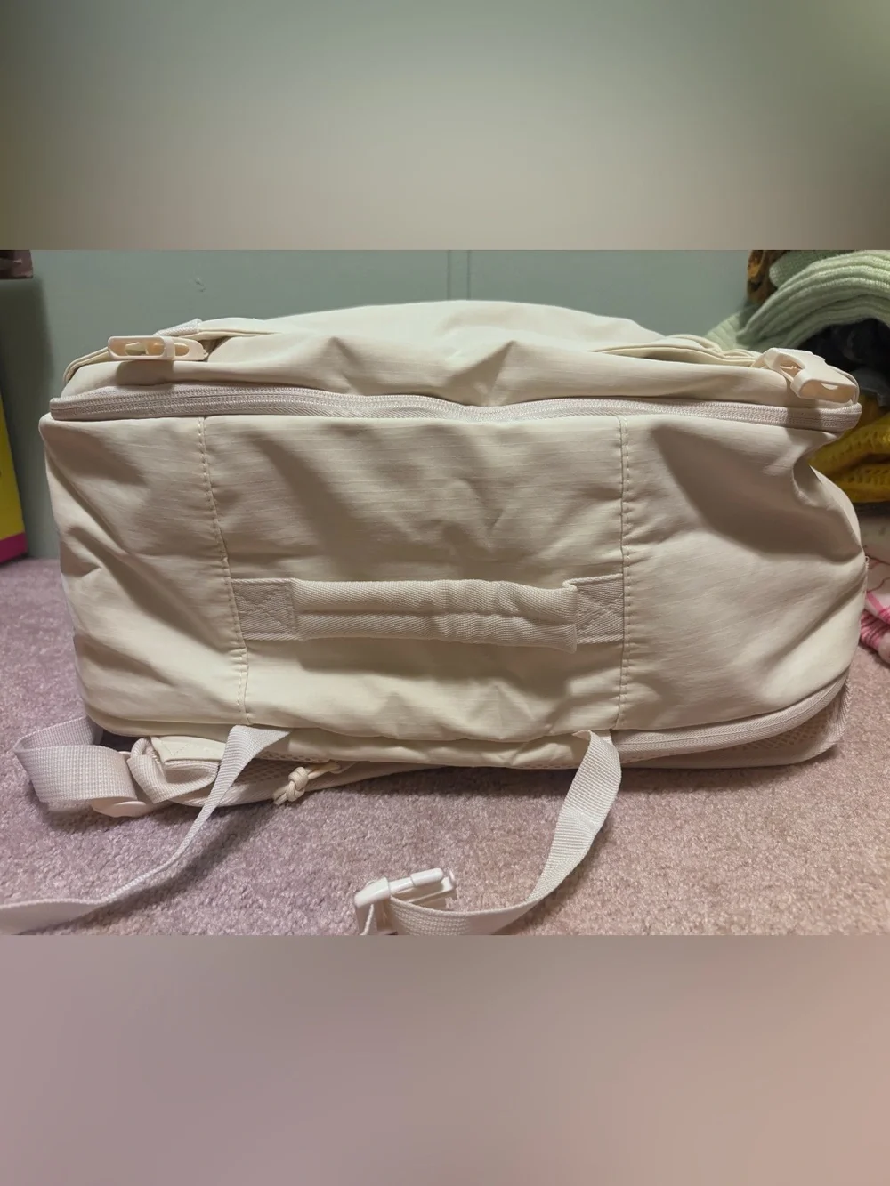 BAGSMART Travel Backpack – Cream – NWT